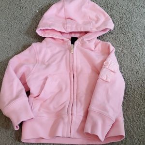 Gap hooded zip up sweatshirt